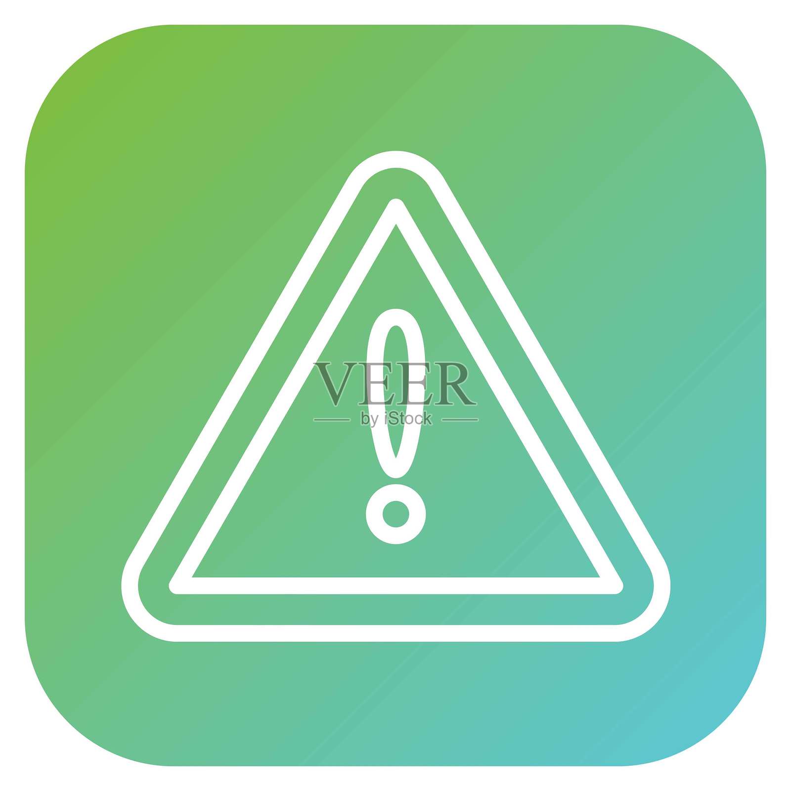 矢量设计减速带图标风格插画图片素材