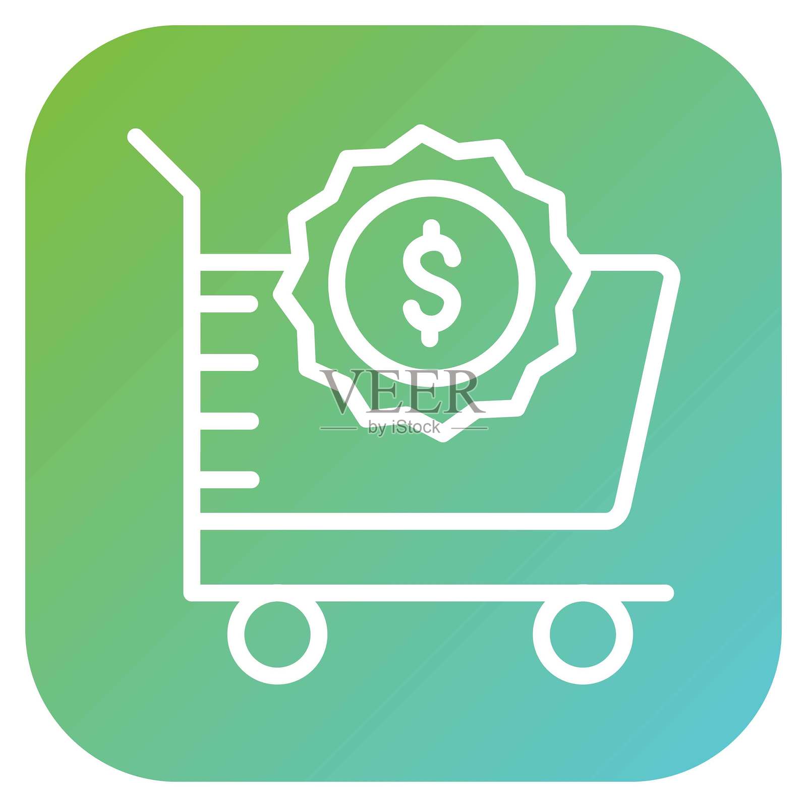 矢量设计金钱图标风格插画图片素材