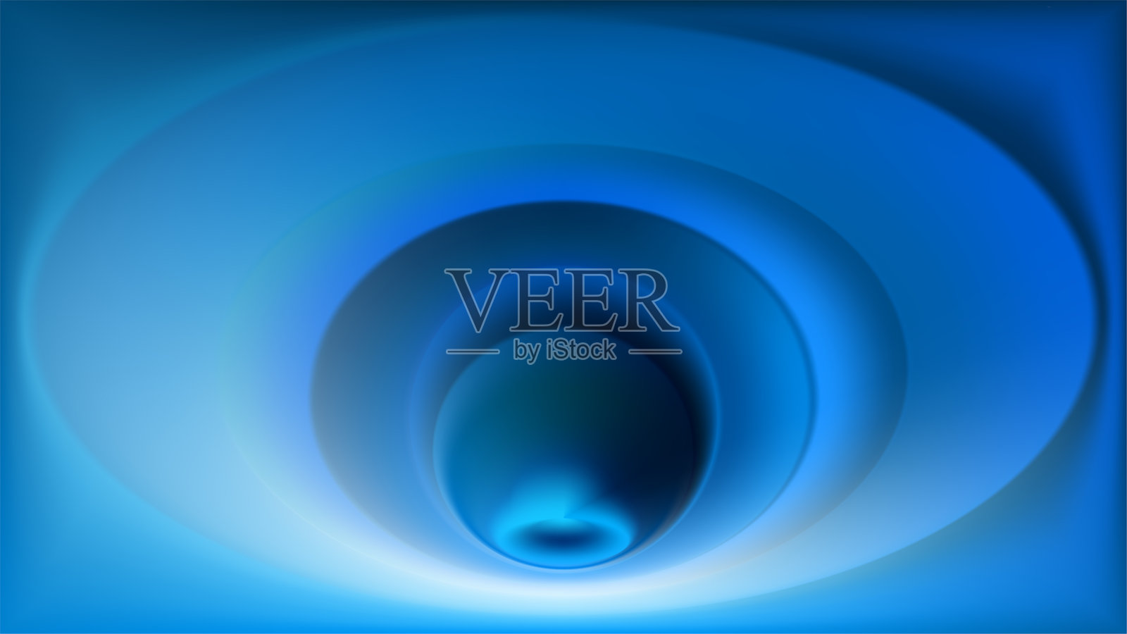 浅蓝色背景。3D柔和渐变手机壁纸插画图片素材