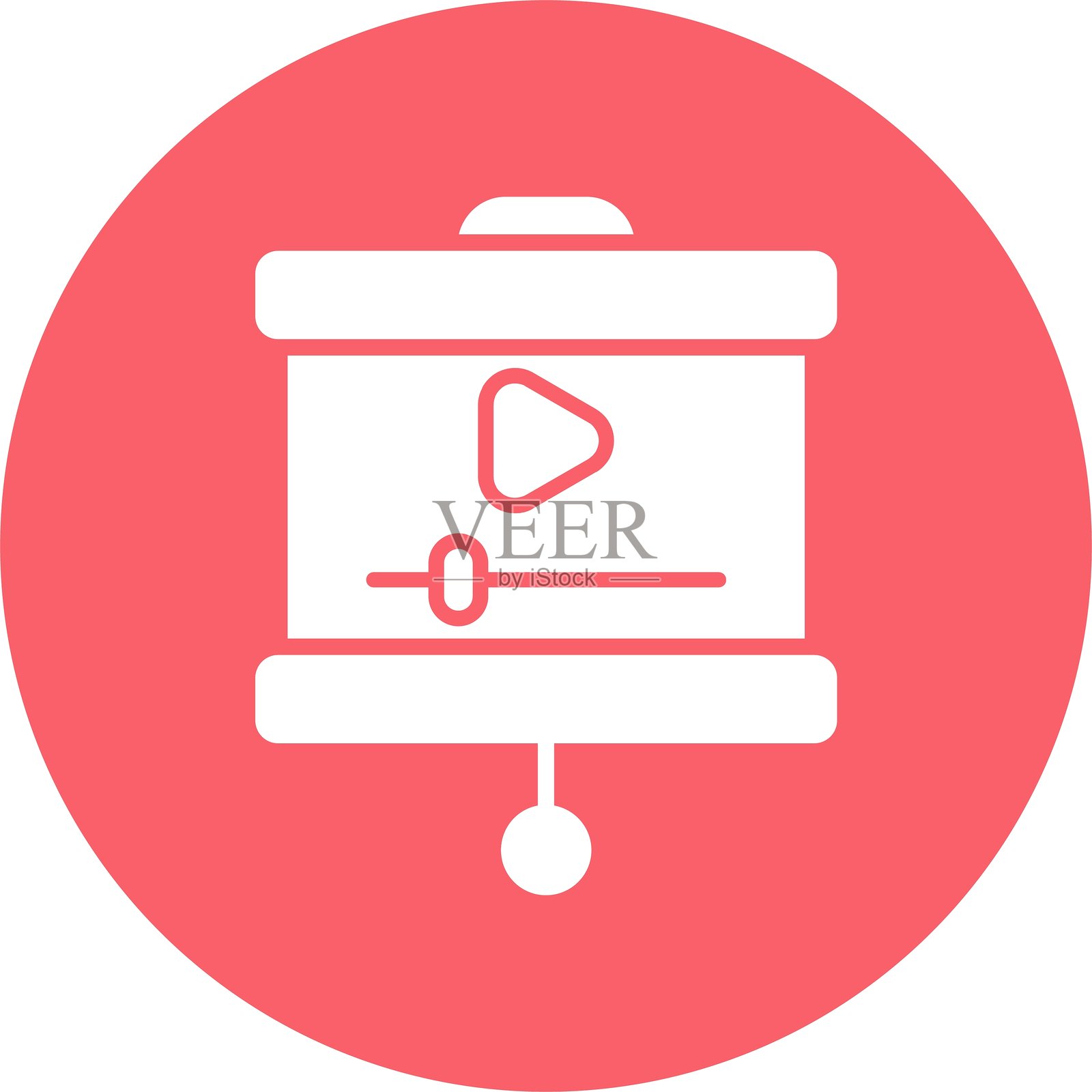 视频通话图标矢量元素插画图片素材