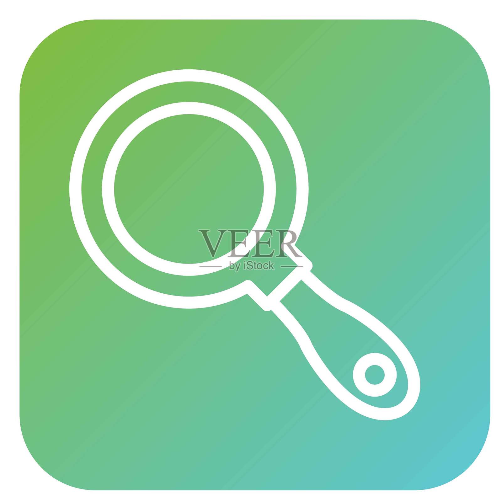 矢量设计放大镜矢量设计图标风格插画图片素材