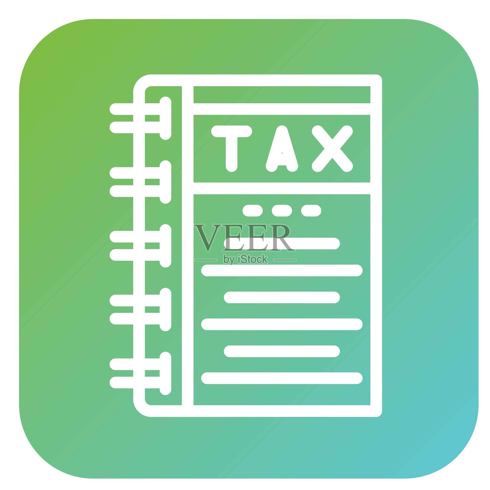 矢量设计税务帮助书 矢量设计图标风格插画图片素材