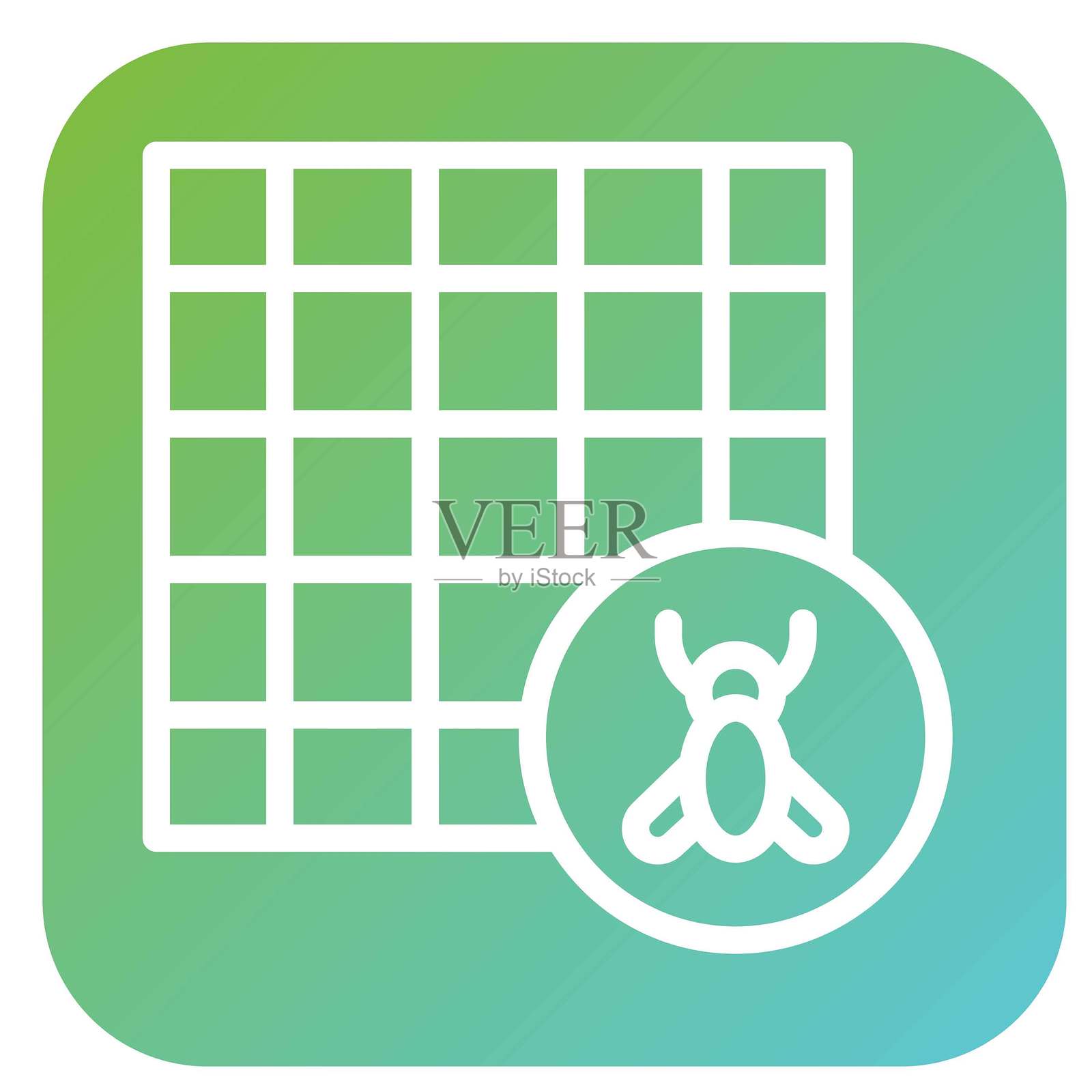 蚊帐矢量设计图标风格插画图片素材