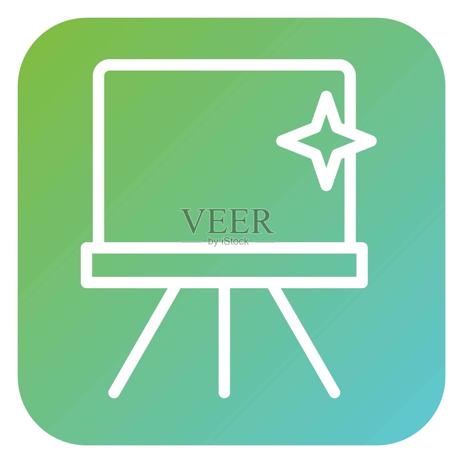 矢量设计 干净画布 矢量设计 图标风格插画图片素材