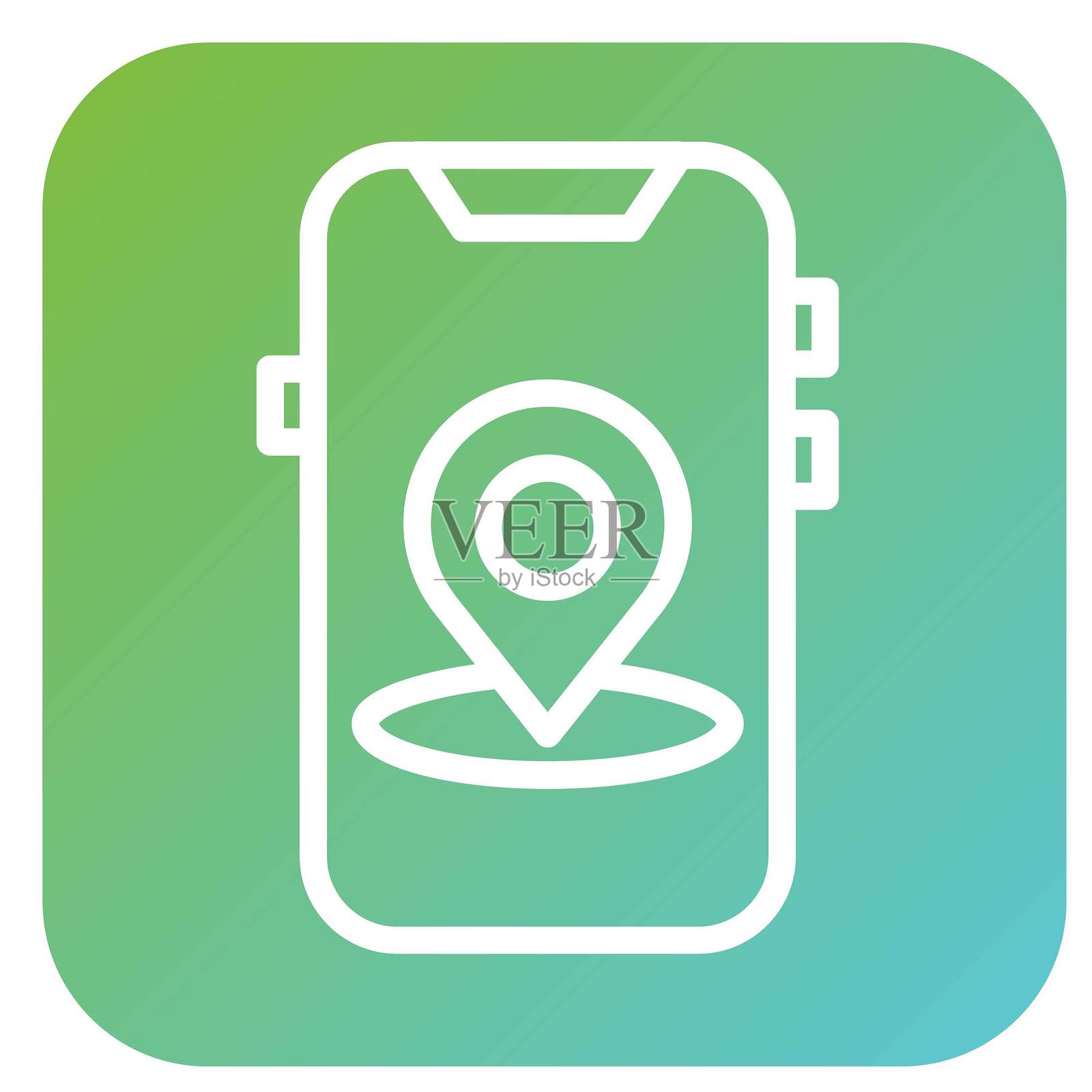 矢量图 GPS导航 矢量图 图标风格插画图片素材