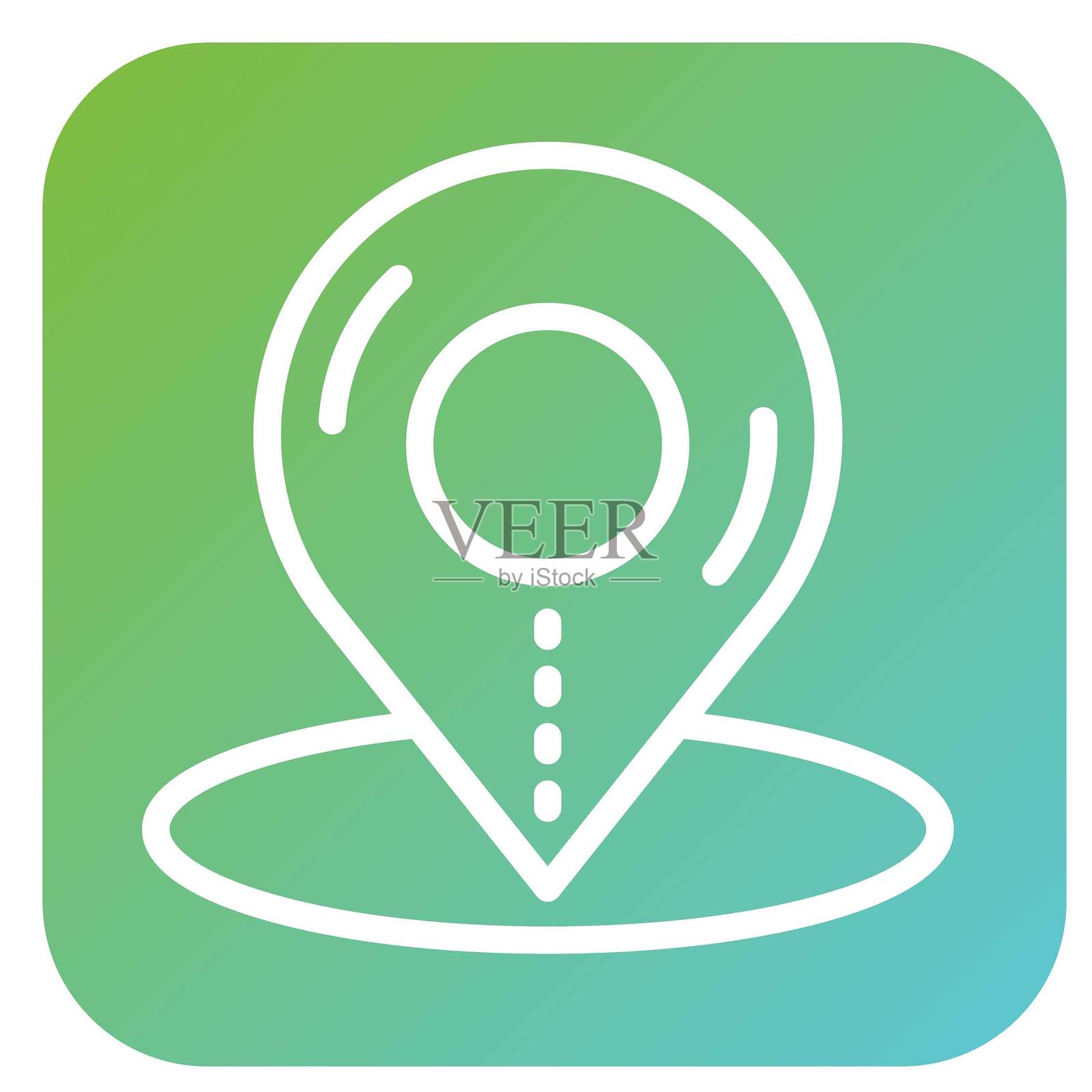 矢量设计位置图钉 矢量设计图标风格插画图片素材