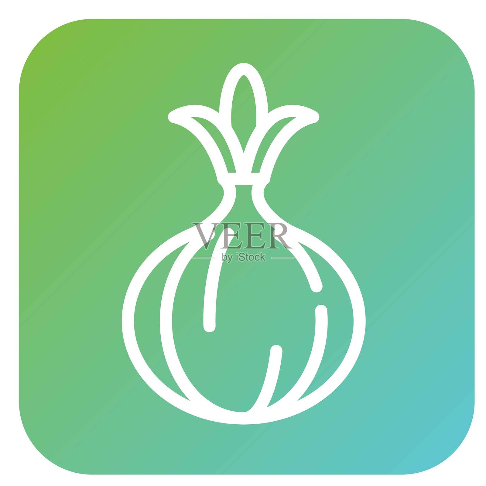 矢量图 珍珠洋葱 矢量图 图标风格插画图片素材