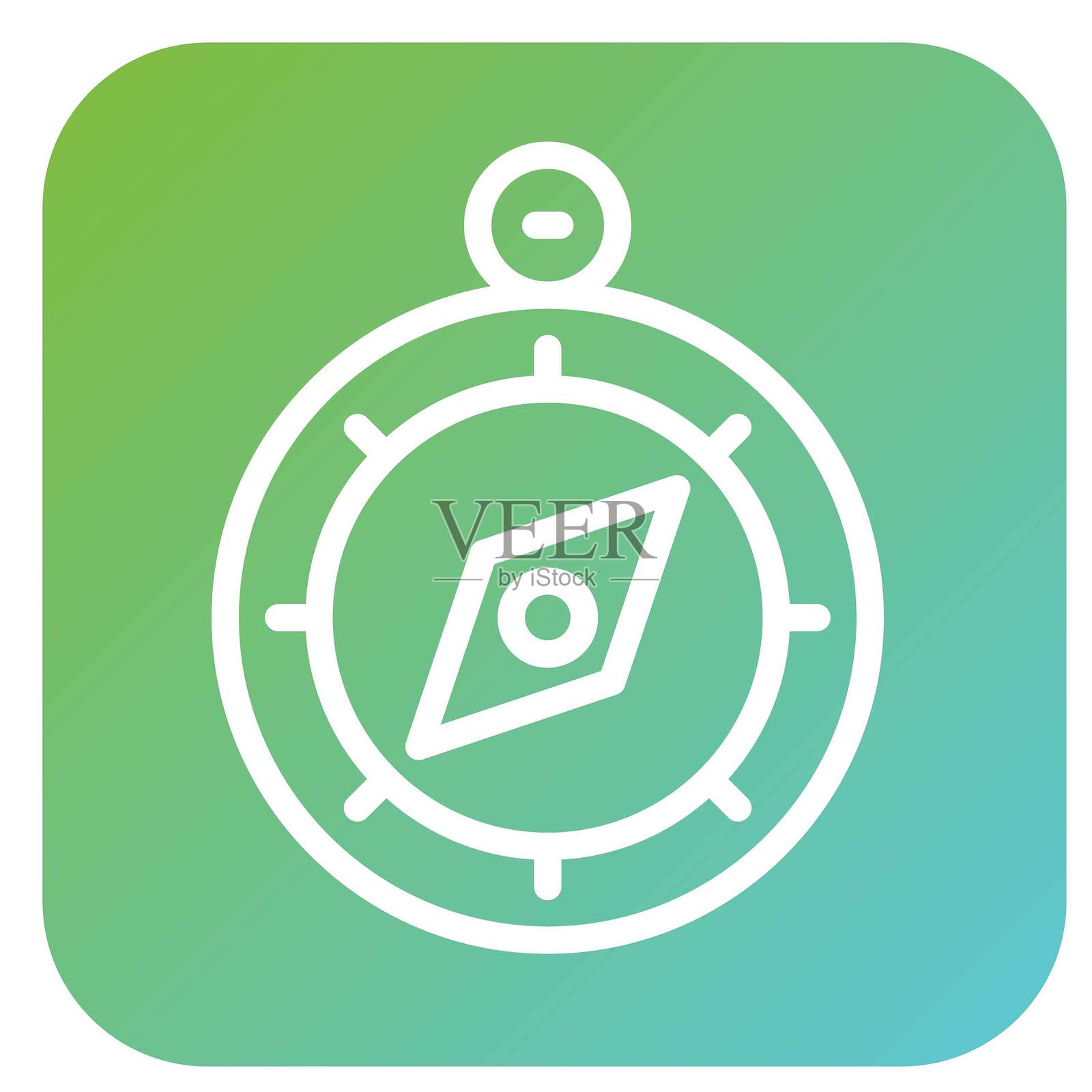 矢量设计指南针矢量设计图标风格插画图片素材