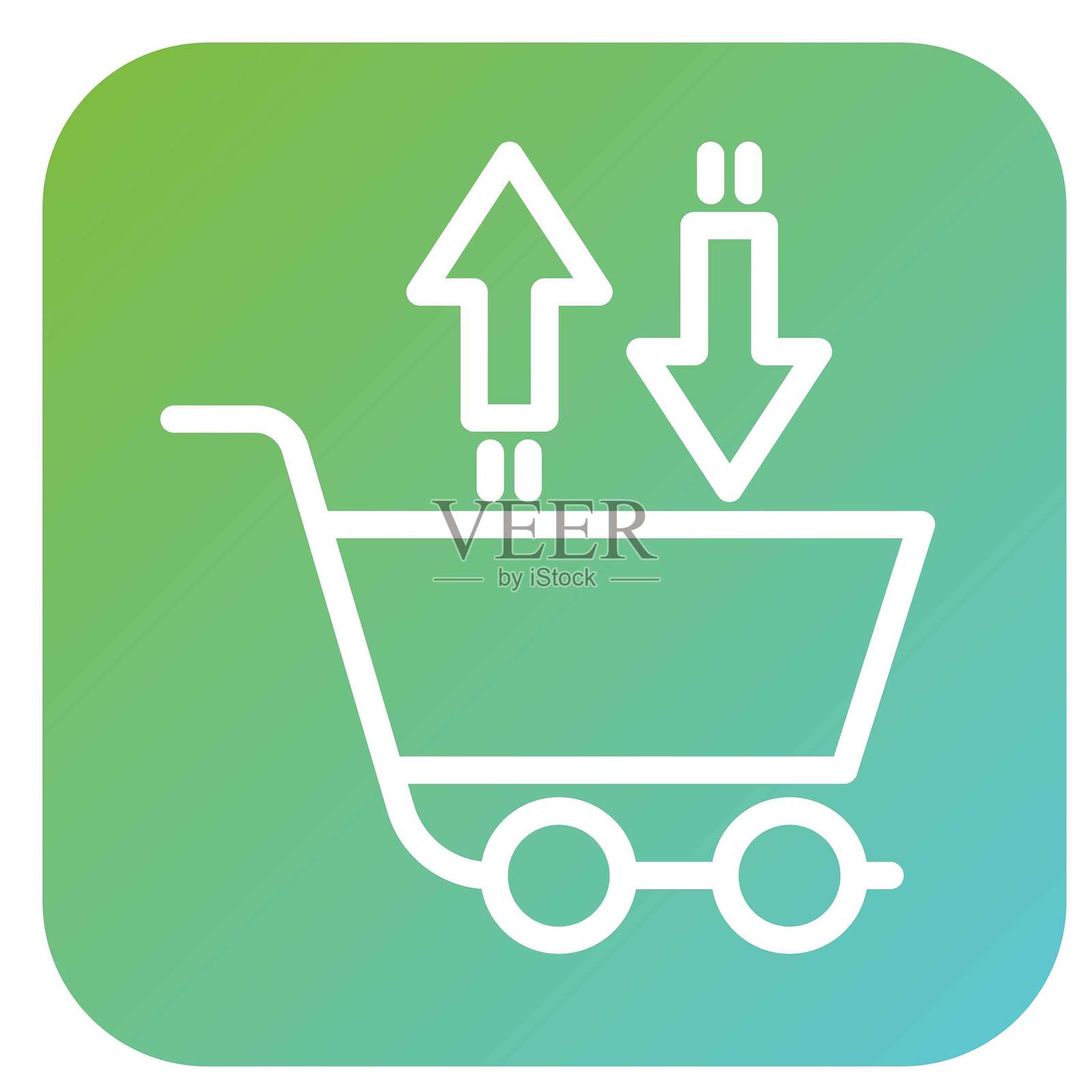 矢量图 市场波动 矢量图图标风格插画图片素材