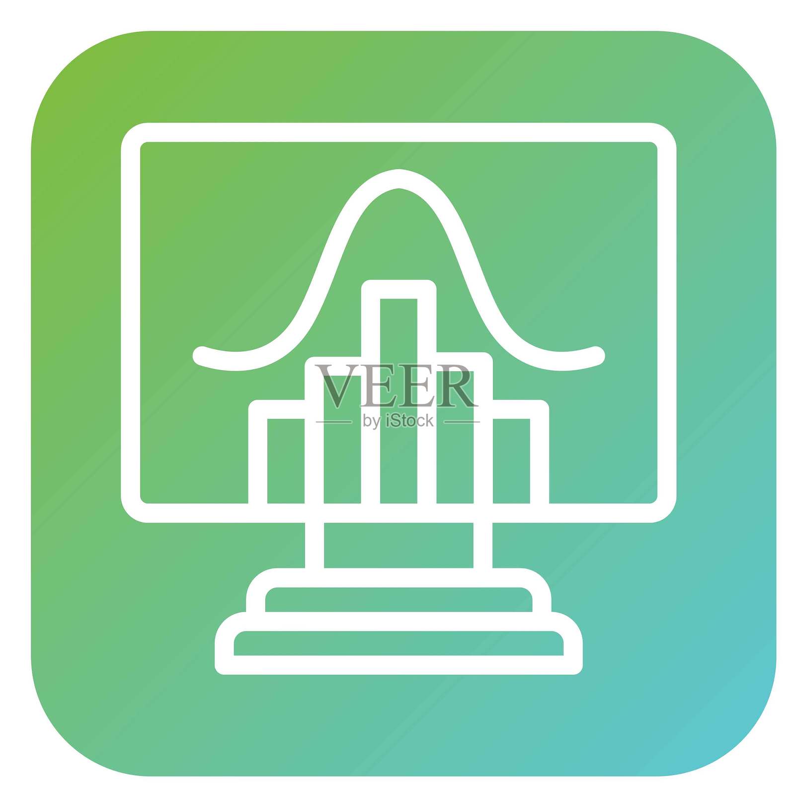 矢量图直方图矢量图图标风格插画图片素材