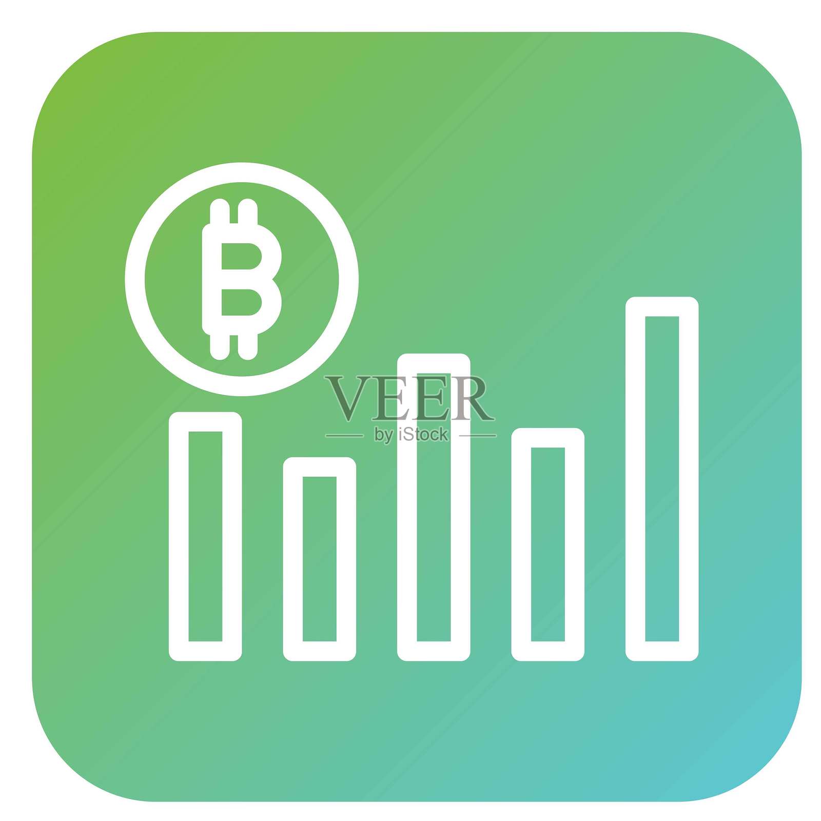 矢量看涨动量设计图标风格插画图片素材