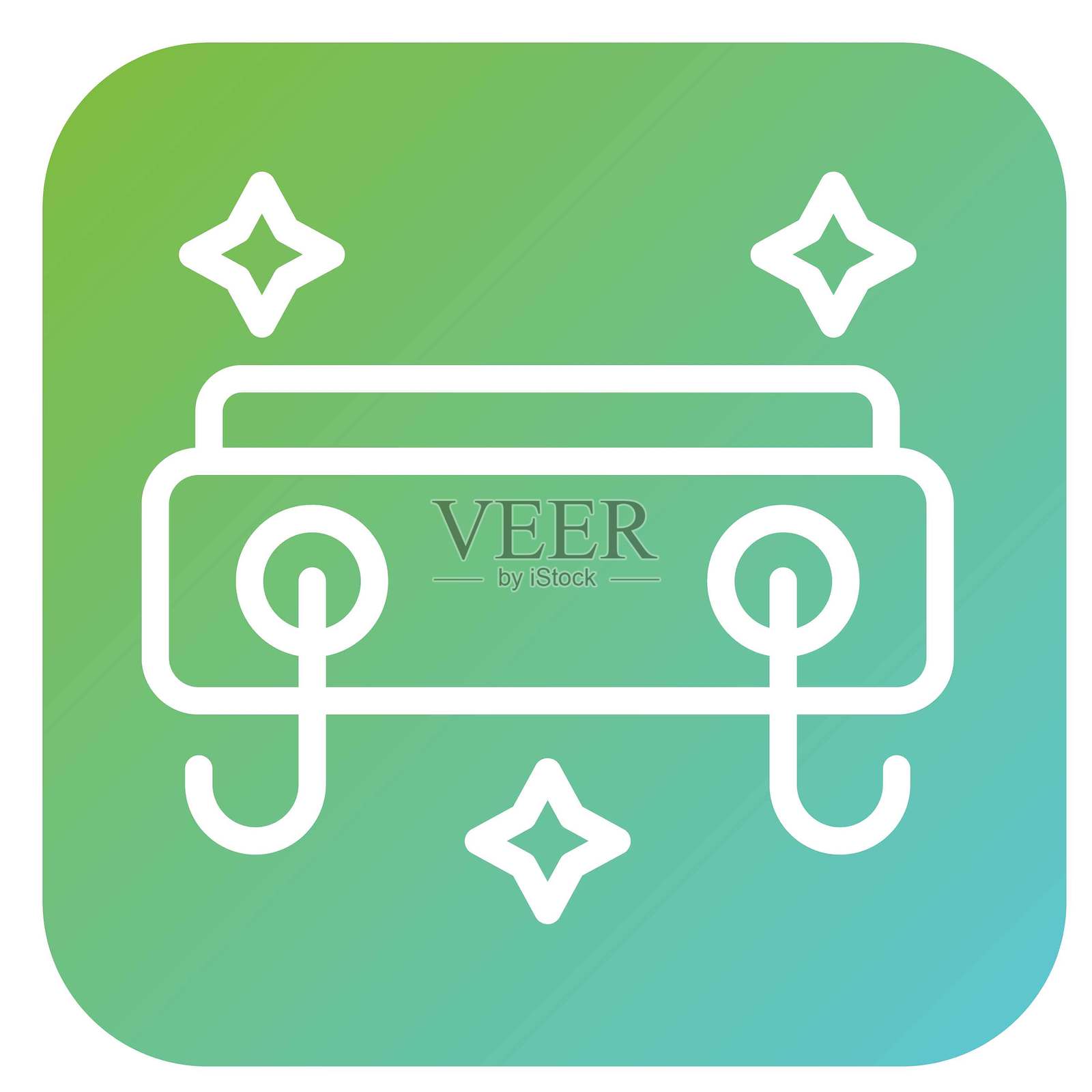 衣帽架矢量图图标风格插画图片素材