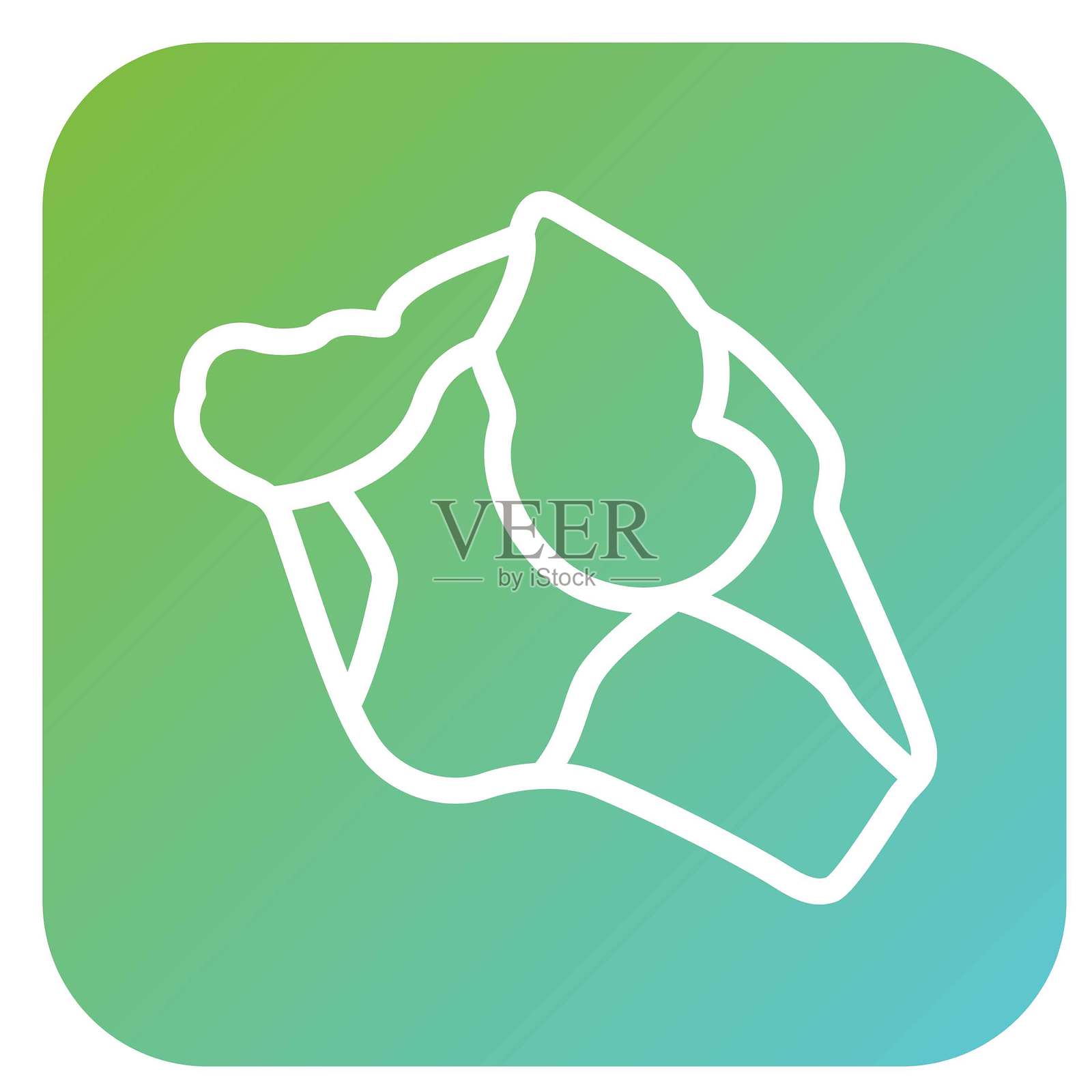 顽辉石矢量设计图标风格插画图片素材