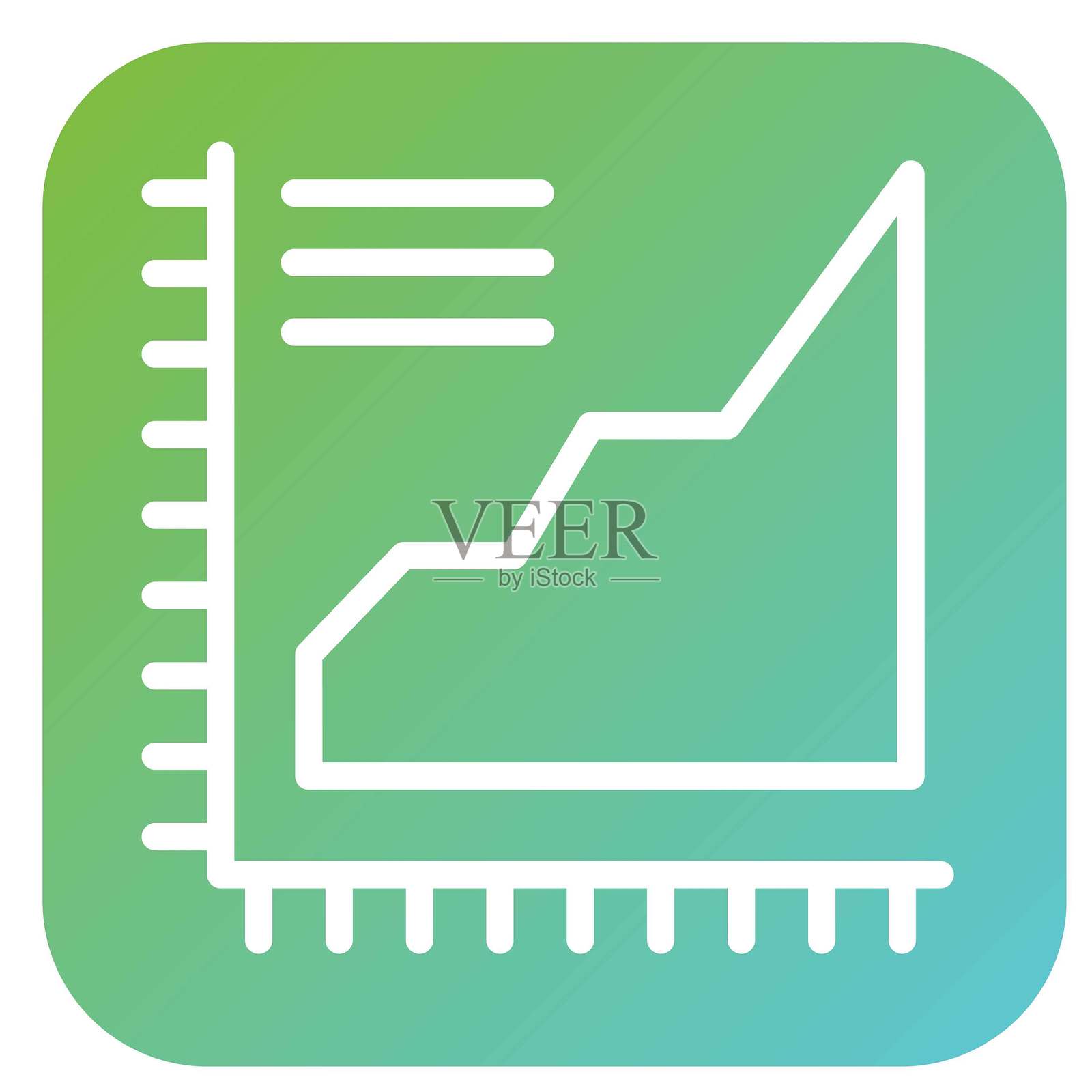 矢量设计 市场调整 矢量设计图标风格插画图片素材