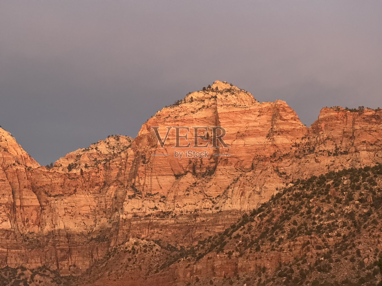 锡安国家公园照片摄影图片