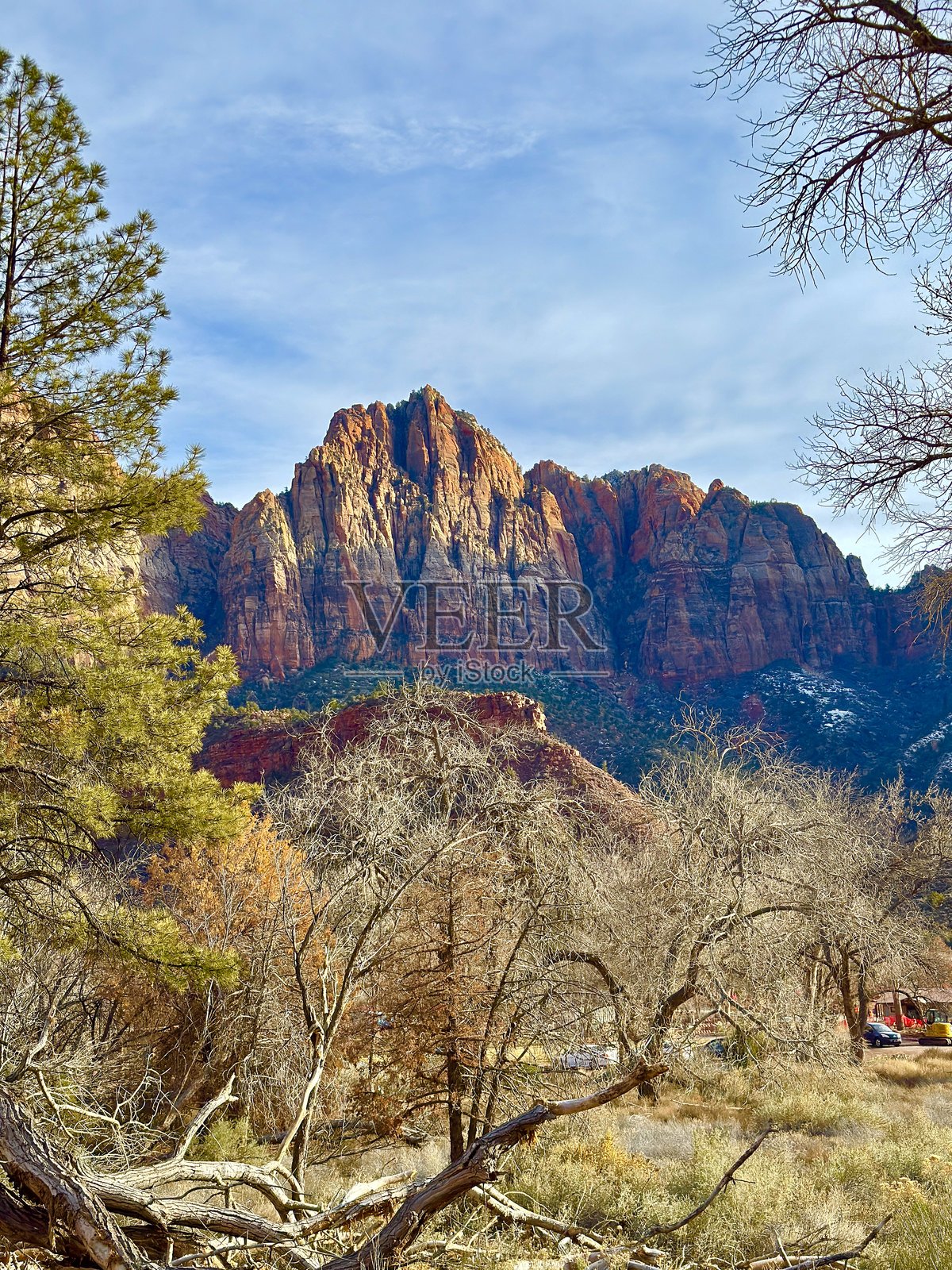 锡安国家公园照片摄影图片