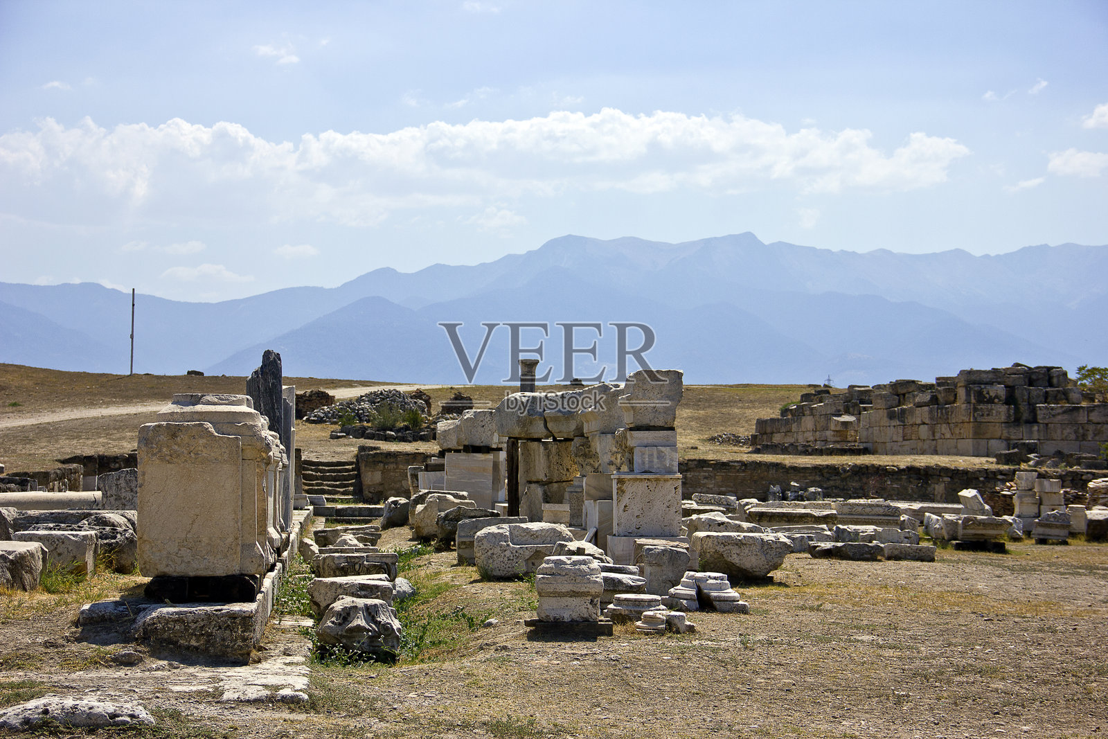 古城老底嘉的视野照片摄影图片