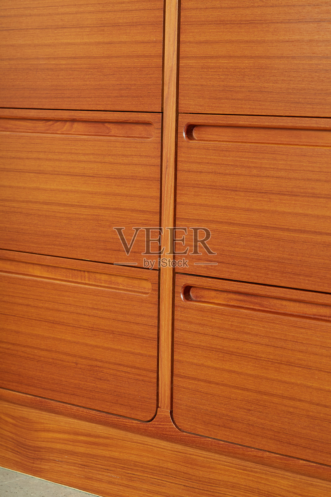 柚木梳妆台照片摄影图片