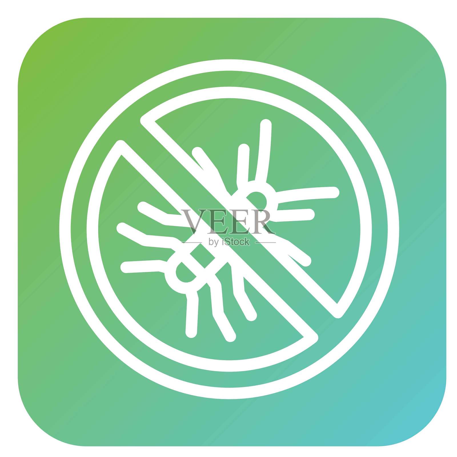 矢量图案百足虫驱虫剂 矢量图案图标风格插画图片素材