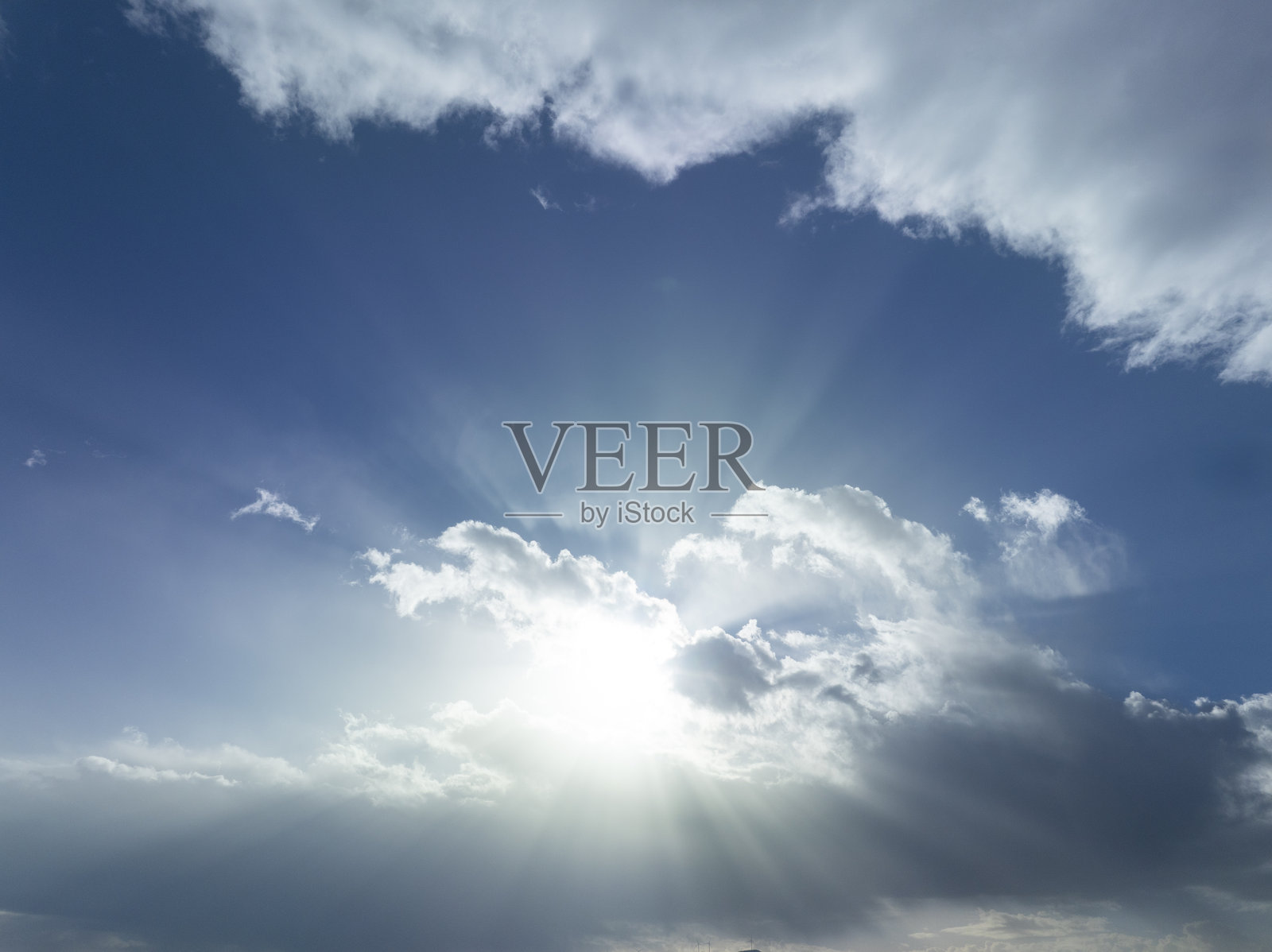 天空 云 蓝色背景照片摄影图片