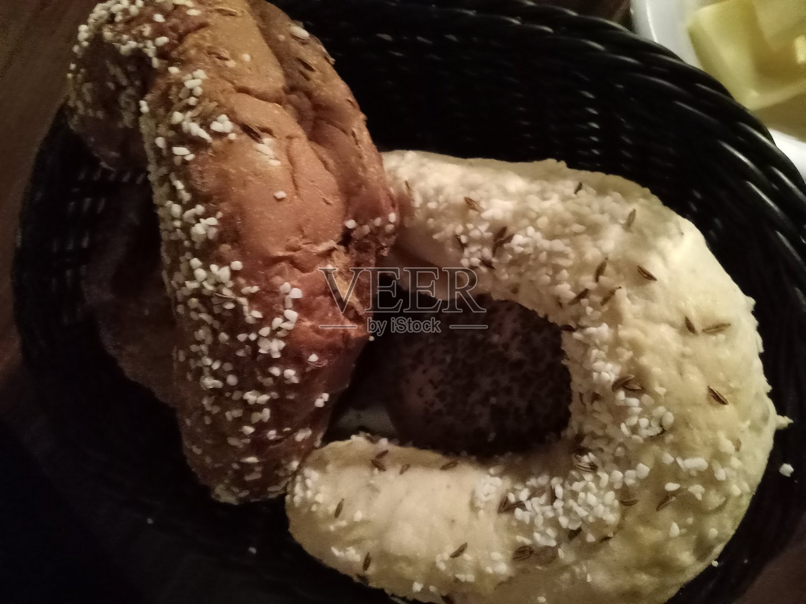 面包,牛排馆照片摄影图片