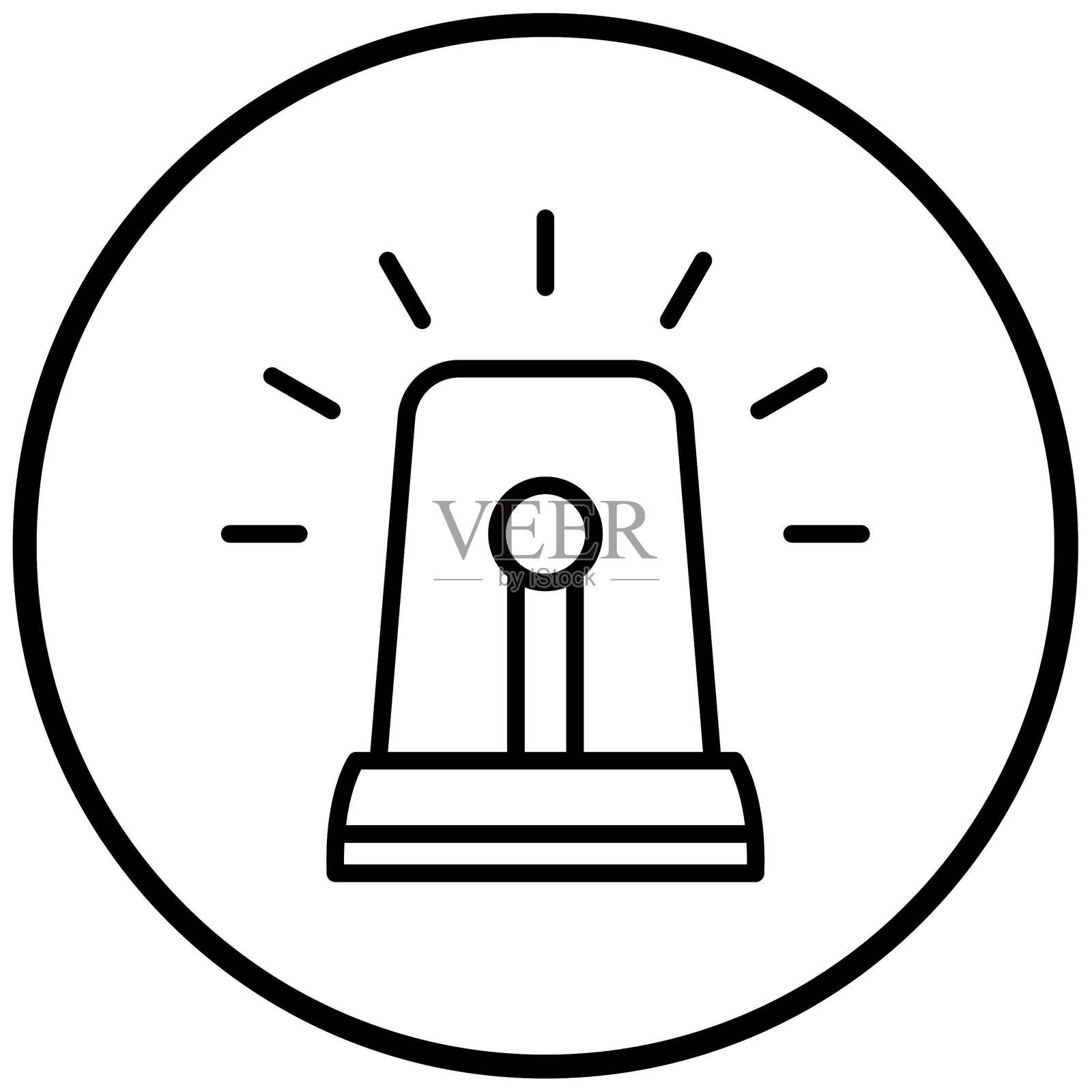 矢量海妖图标设计插画图片素材