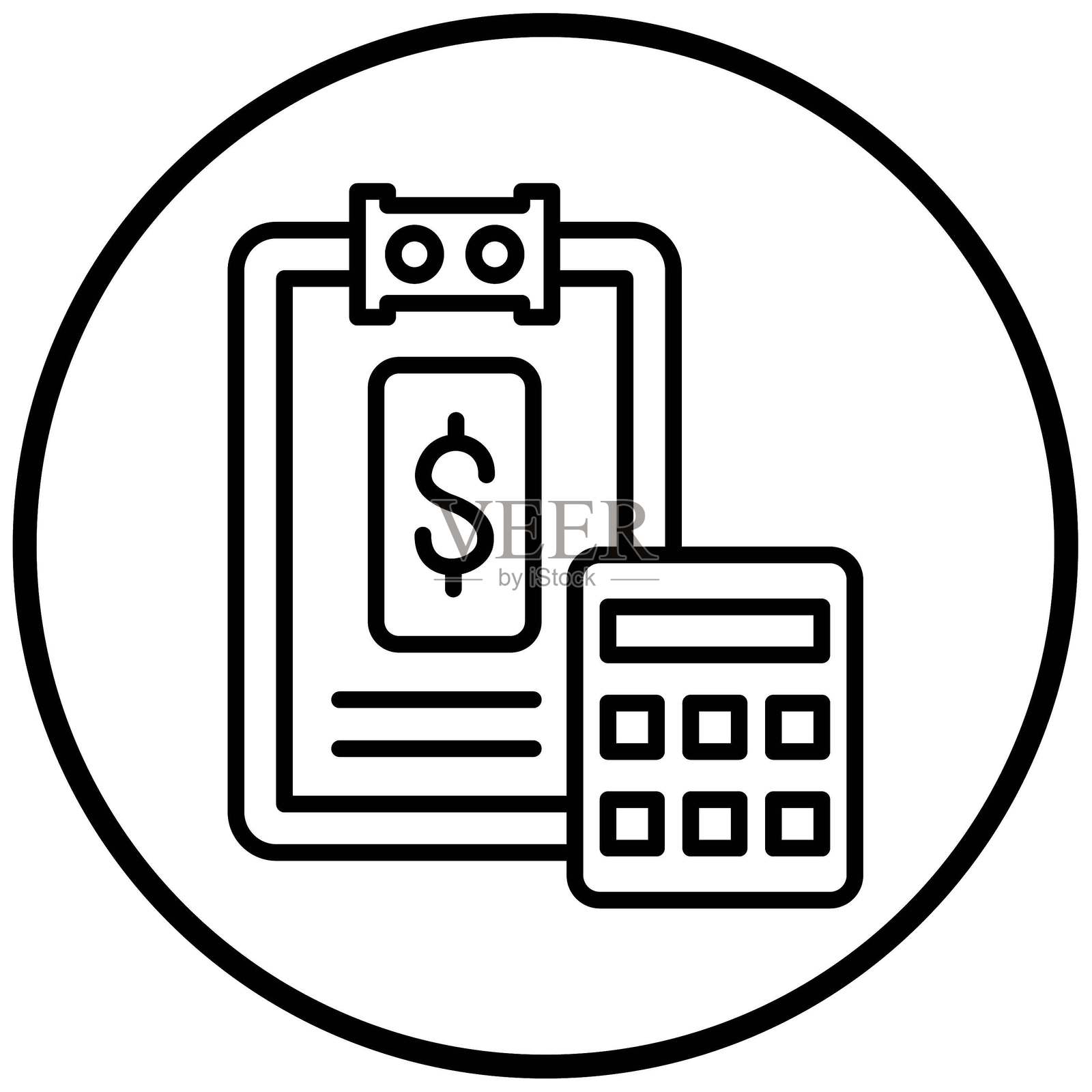 矢量设计 资本成本 图标 风格插画图片素材