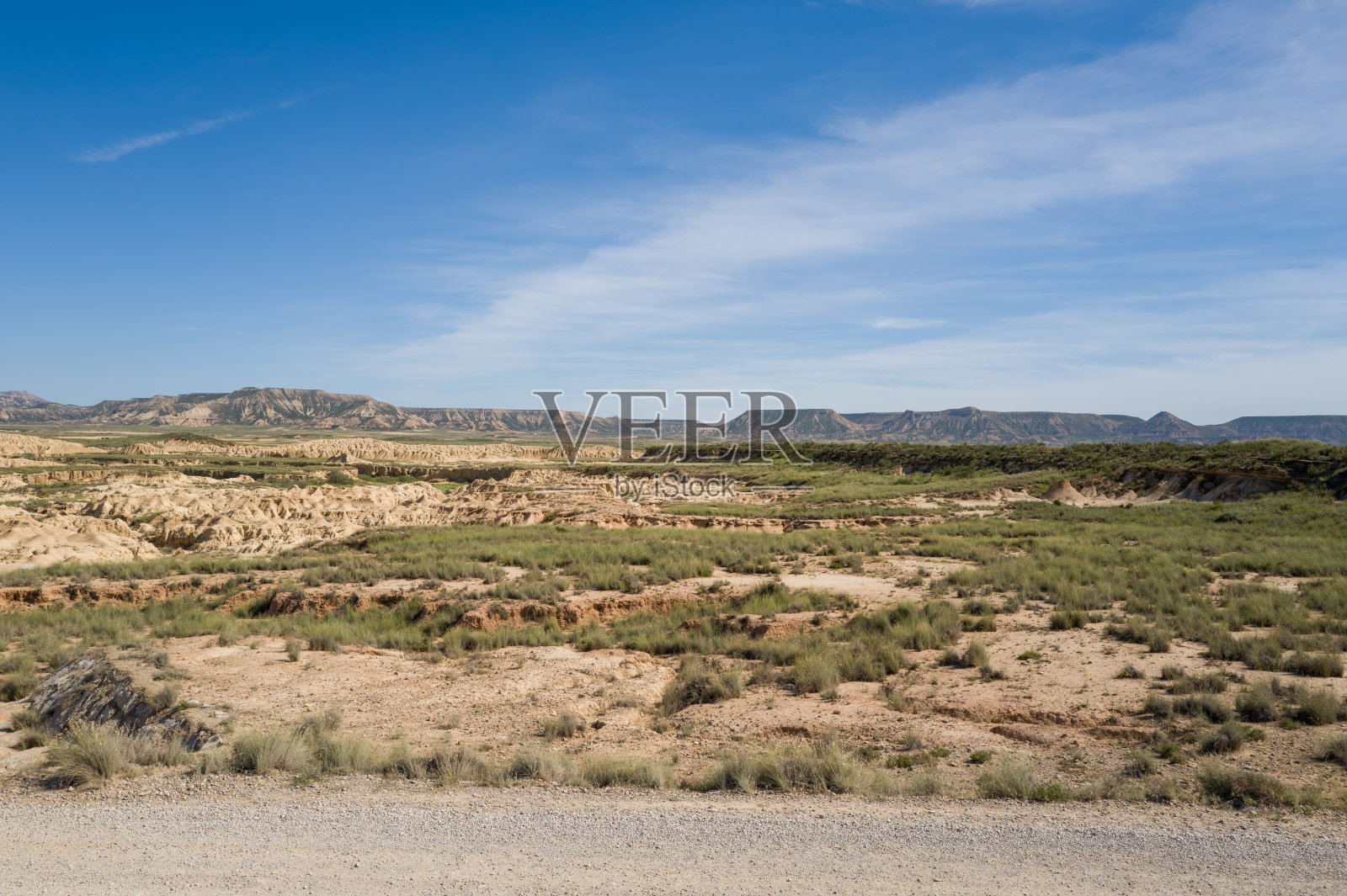 巴尔代纳斯雷亚莱斯草原半干旱景观照片摄影图片