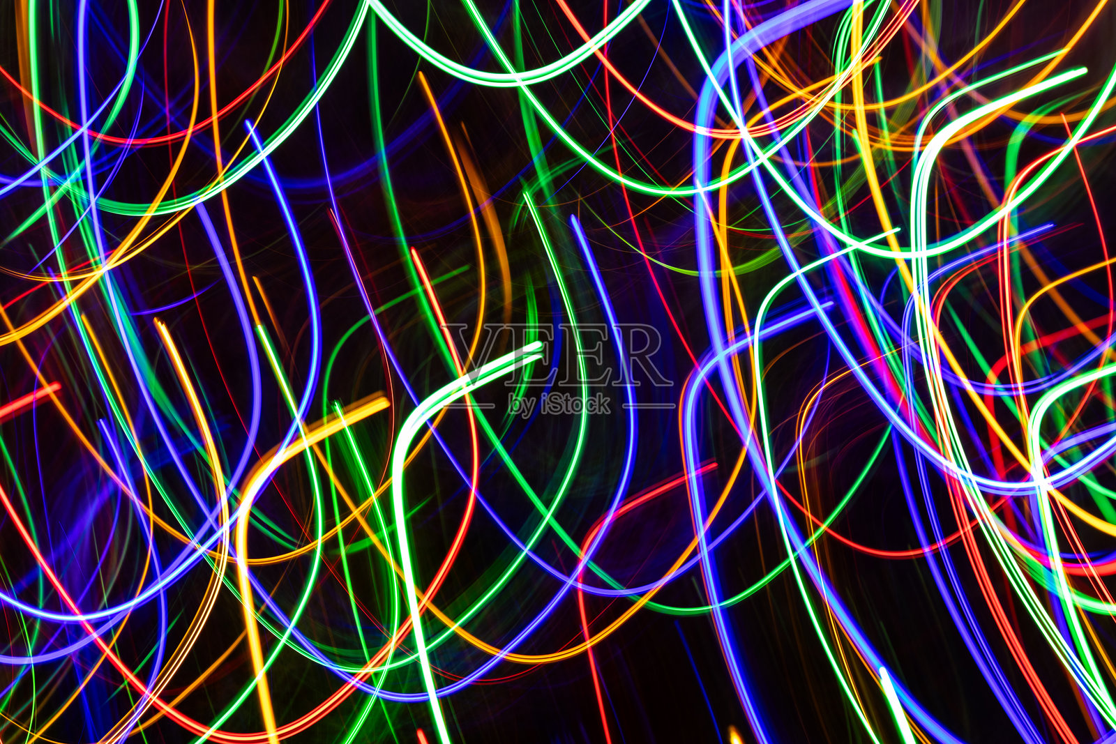 圣诞节的电气混乱照片摄影图片