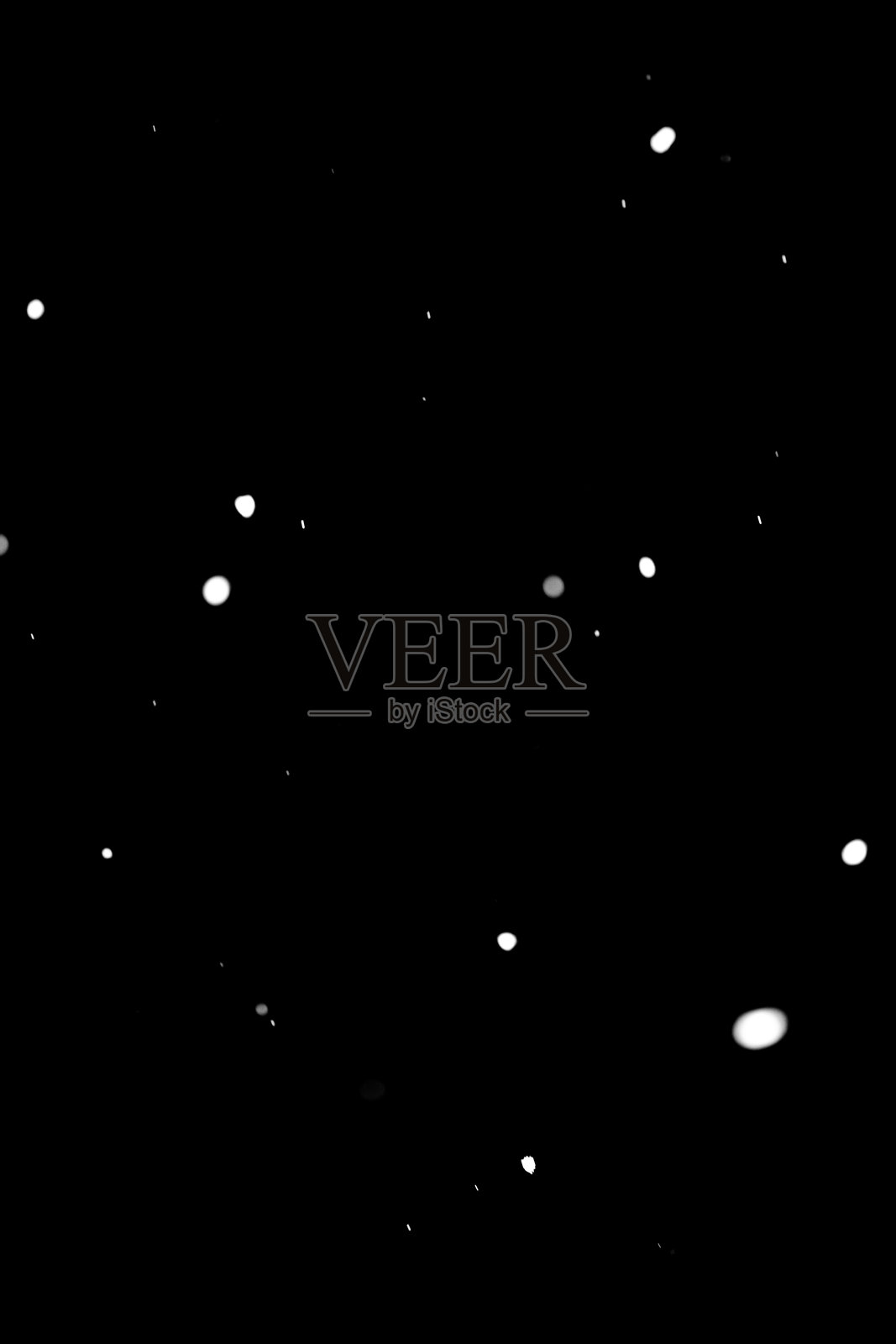 雪花粒子纹理,黑色背景照片摄影图片