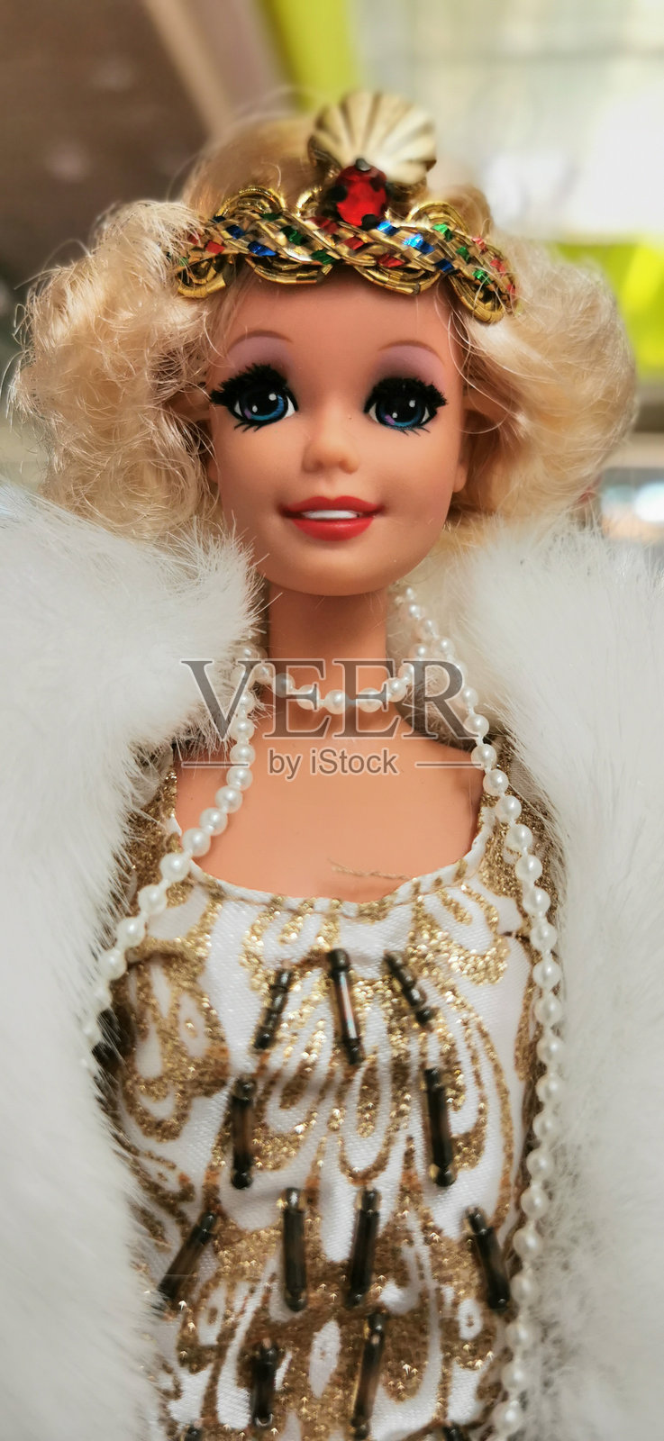 穿着打扮并模仿电影明星的玩偶照片摄影图片