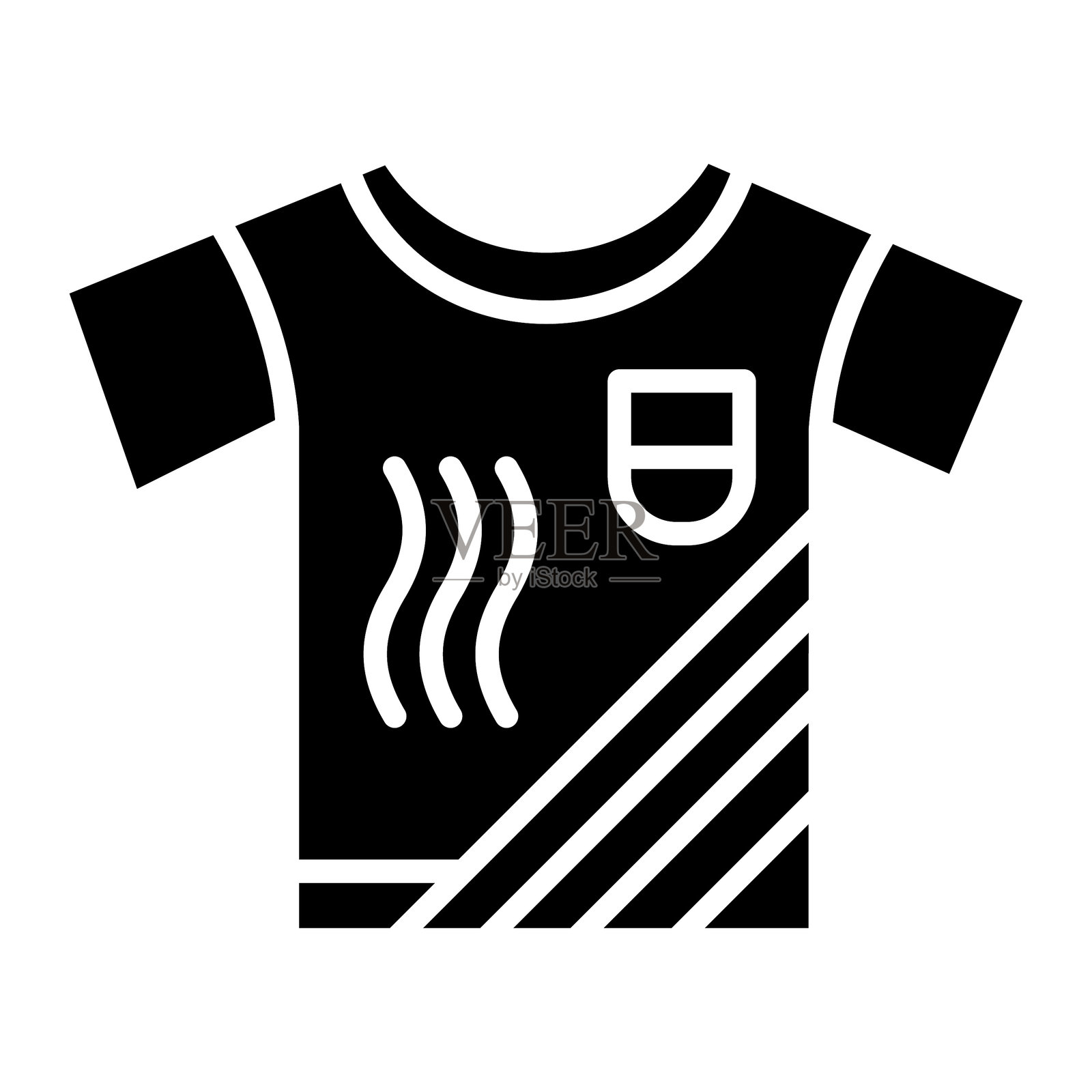 衬衫矢量图标插画图片素材