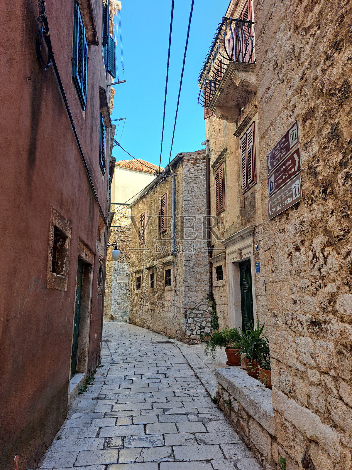 克罗地亚希贝尼克照片摄影图片