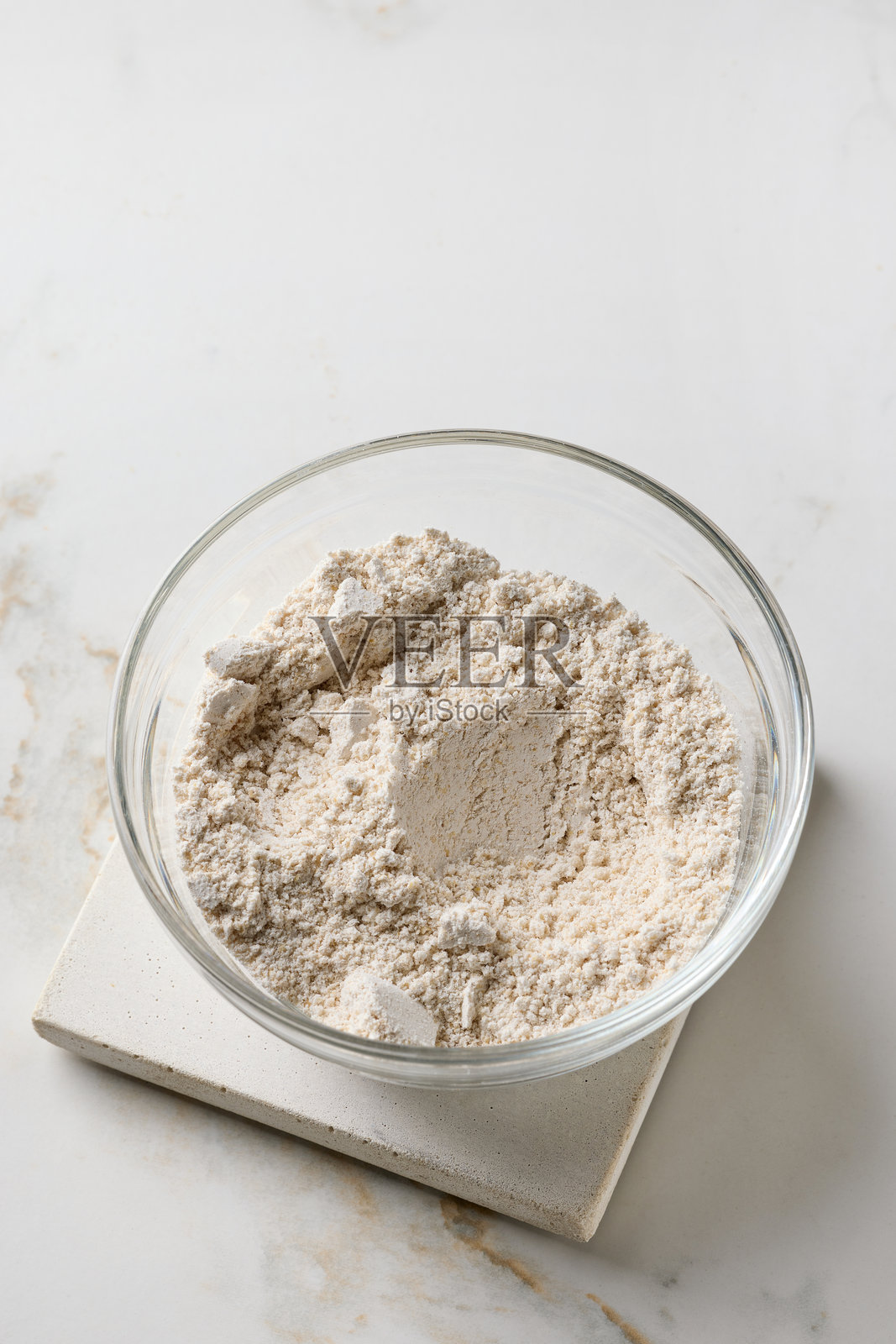 纯素餐食的健康植物蛋白粉照片摄影图片