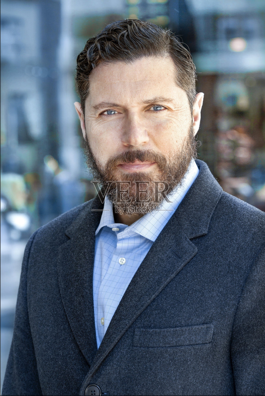 商务人士肖像照片摄影图片