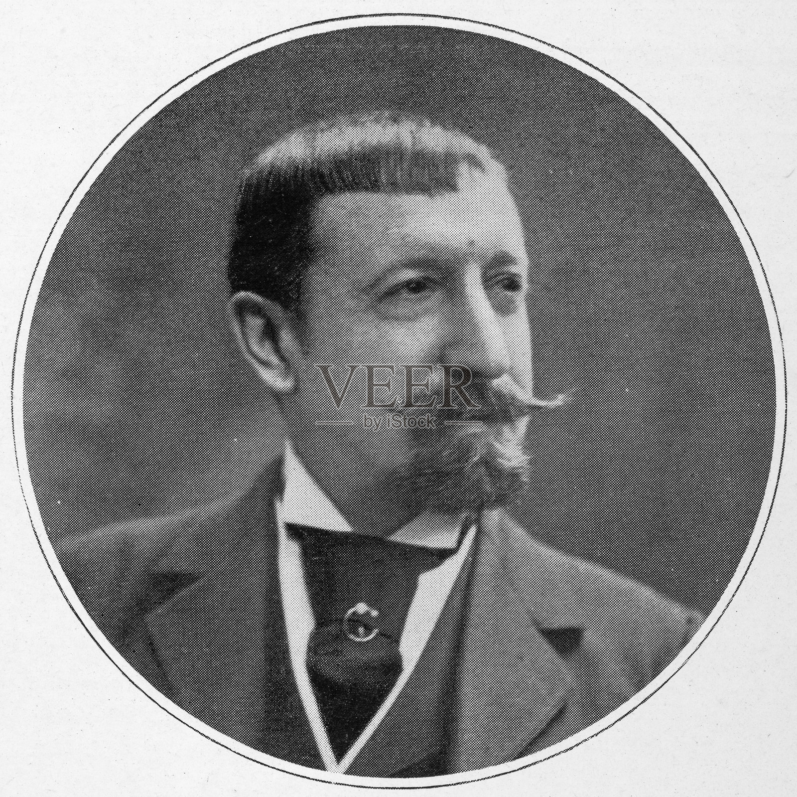 保罗·米耶插画图片素材