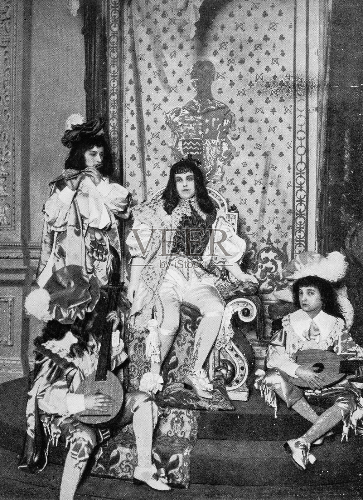 灰姑娘(戏剧)插画图片素材