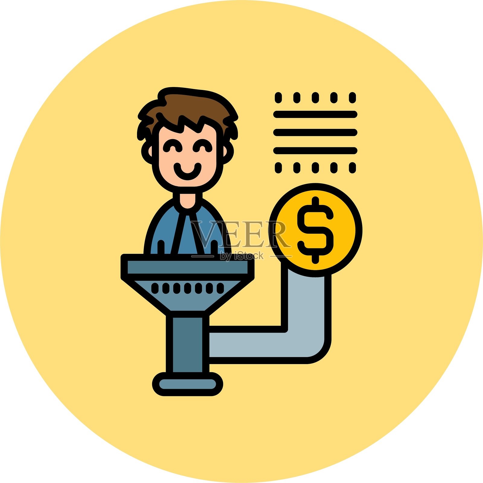 转换图标矢量元素插画图片素材