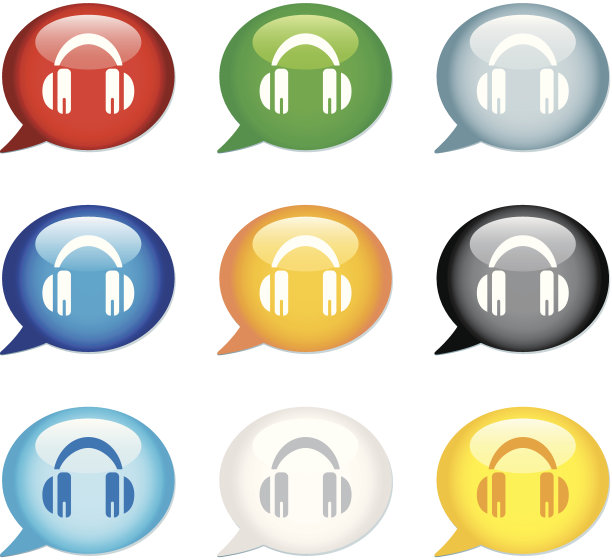 “泡泡”图标系列|耳机图片 “泡泡”图标系列|耳机图片下载