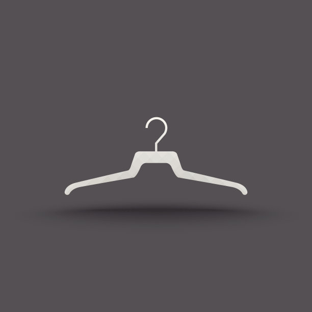 矢量透明衣架衣服图标图片 矢量透明衣架衣服图标图片下载