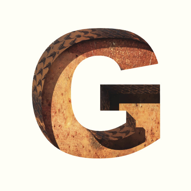 矢量金属切割图形g.粘贴到任何背景图片 矢量金属切割图形g.粘贴到任何背景图片下载
