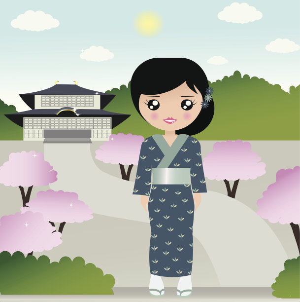 寺庙里的日本女人图片 寺庙里的日本女人图片下载