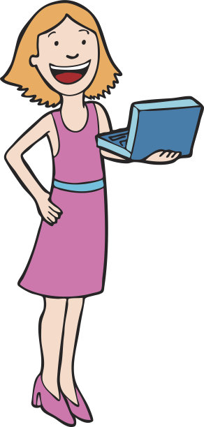 笔记本电脑的女人图片 笔记本电脑的女人图片下载