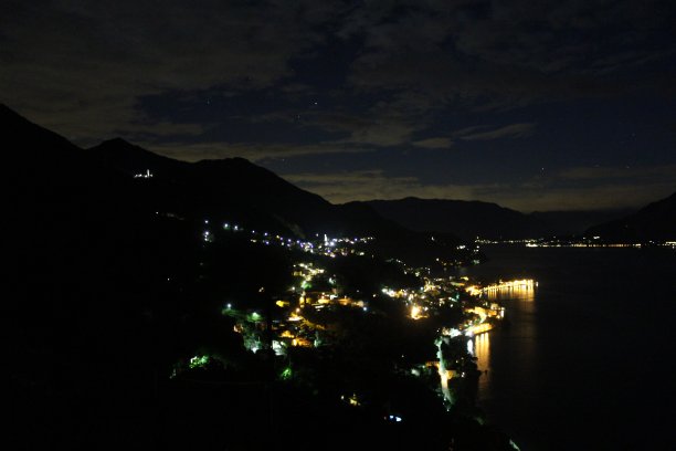山腰村的夜晚图片 山腰村的夜晚图片下载