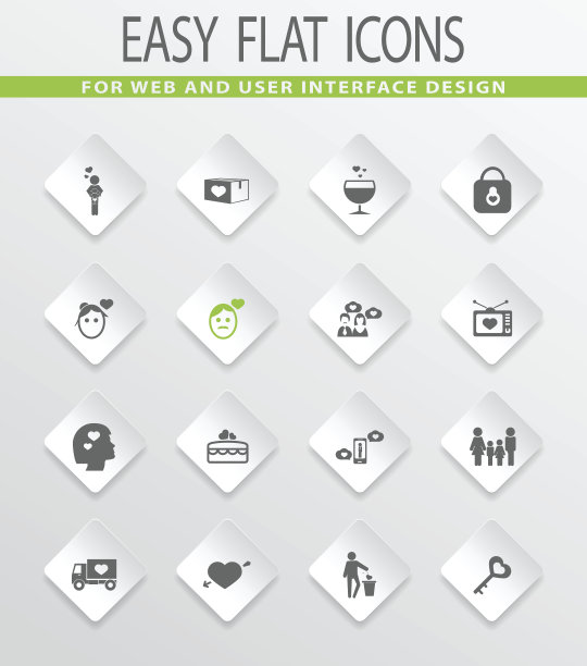 情人节图标集图片 情人节图标集图片下载