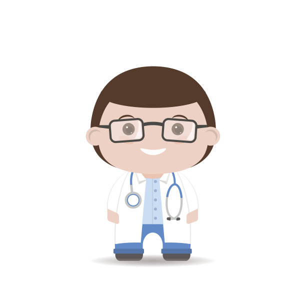 卫生保健的人。快乐的医生。平面插图孤立的白色背景。图片 卫生保健的人。快乐的医生。平面插图孤立的白色背景。图片下载