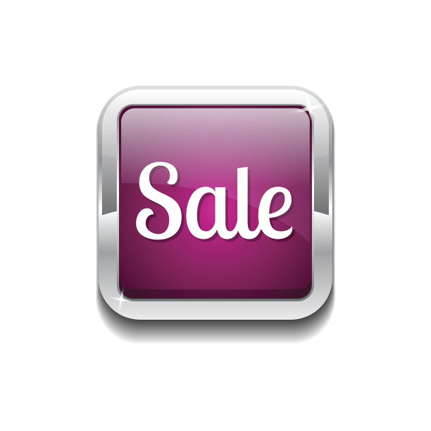 销售粉色矢量图标按钮图片 销售粉色矢量图标按钮图片下载