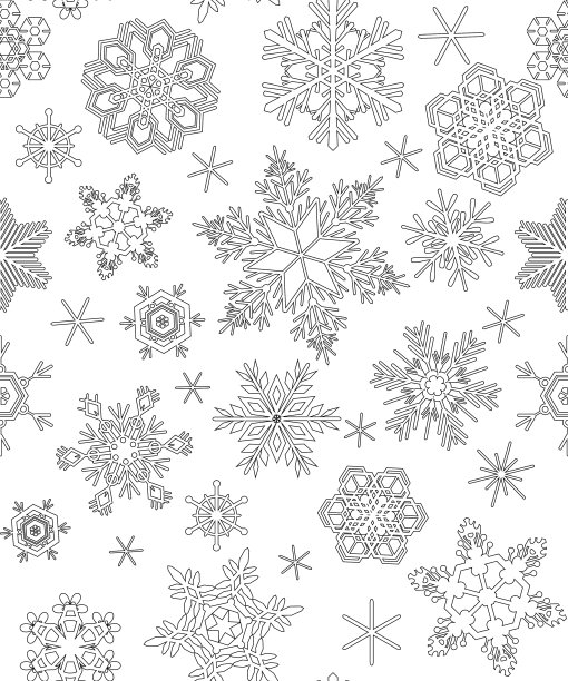 用雪花无缝图案,成色图片 用雪花无缝图案,成色图片下载