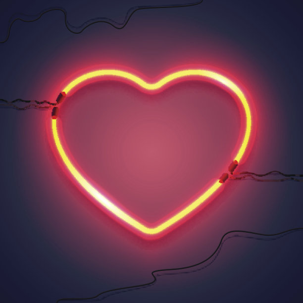 霓虹灯heart-02图片 霓虹灯heart-02图片下载