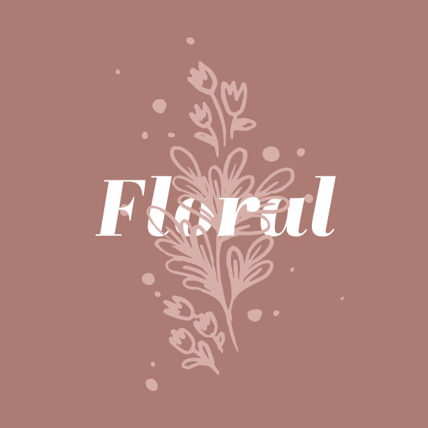 花卉矢量墨水插图图片 花卉矢量墨水插图图片下载